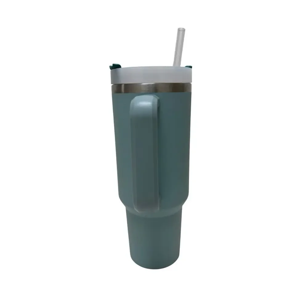 Stanley Adventure Quencher 40 oz Tumbler With Handle Lid Straw - Seafoam - Picture 3 of 10